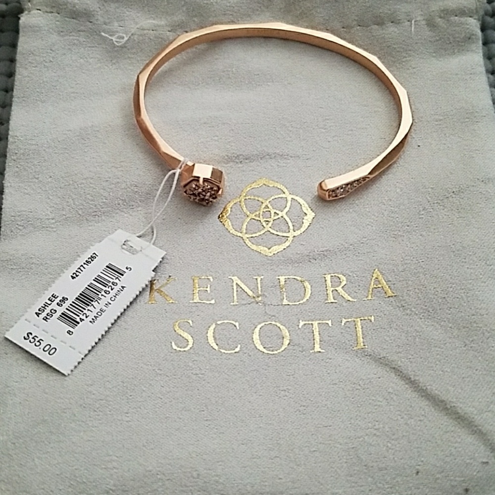 HP*NWT Kendra Scott Ashlee Druzy Cuff